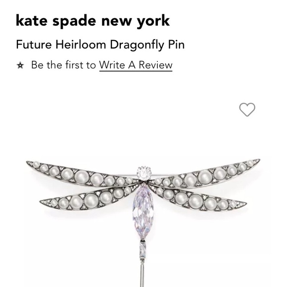 NWT Rare Kate spade dragonfly clip/brooch - Picture 6 of 7